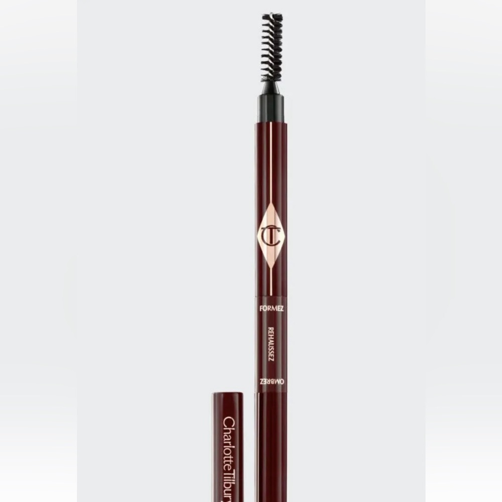 Charlotte Tilbury Brow Lift - 3 Way Shape Tool *SUPERMODEL - Dark Brown Black